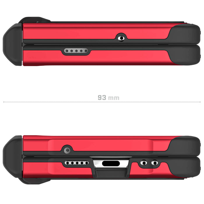 Red Pixel Fold Case
