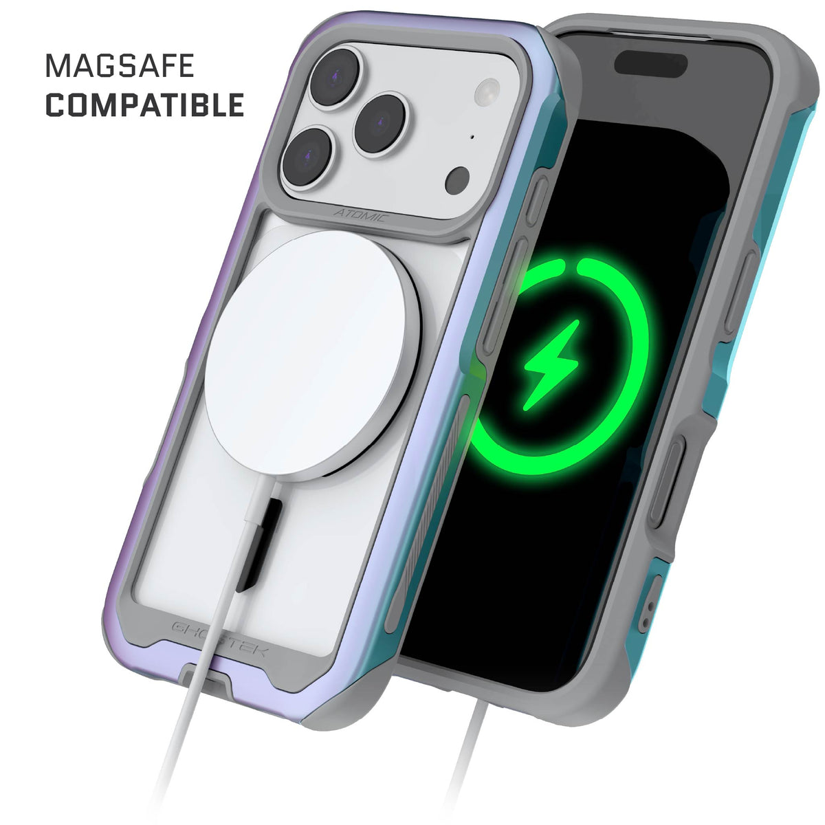 Apple iPhone 18 Pro Case Prismatic MagSafe Aluminum Metal Bumper Clear Protective Phone Cover