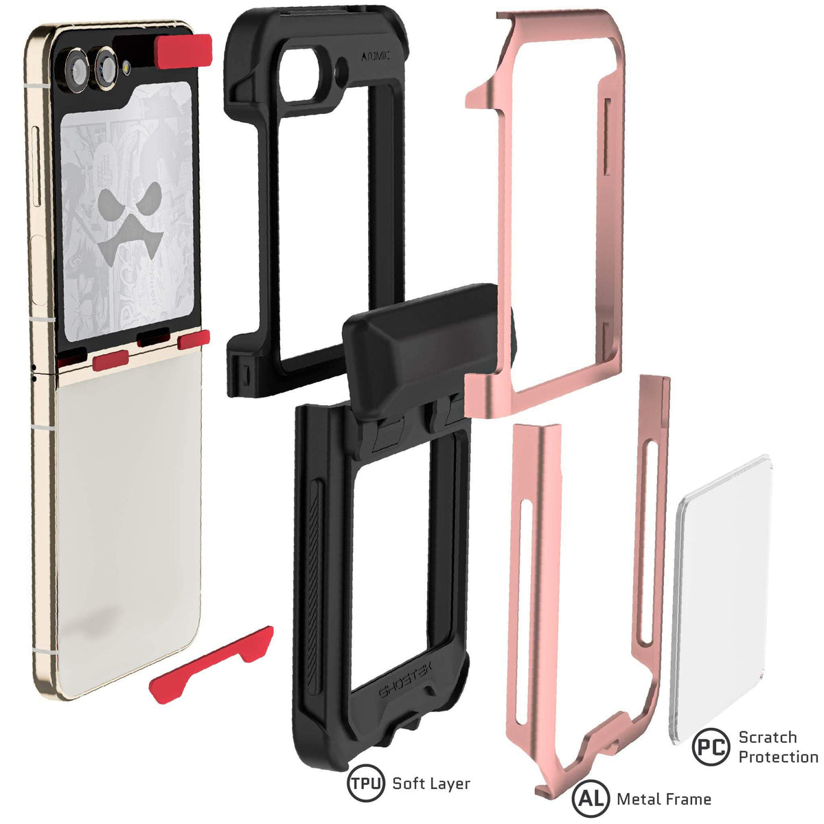 Galaxy Flip 5 Case Pink