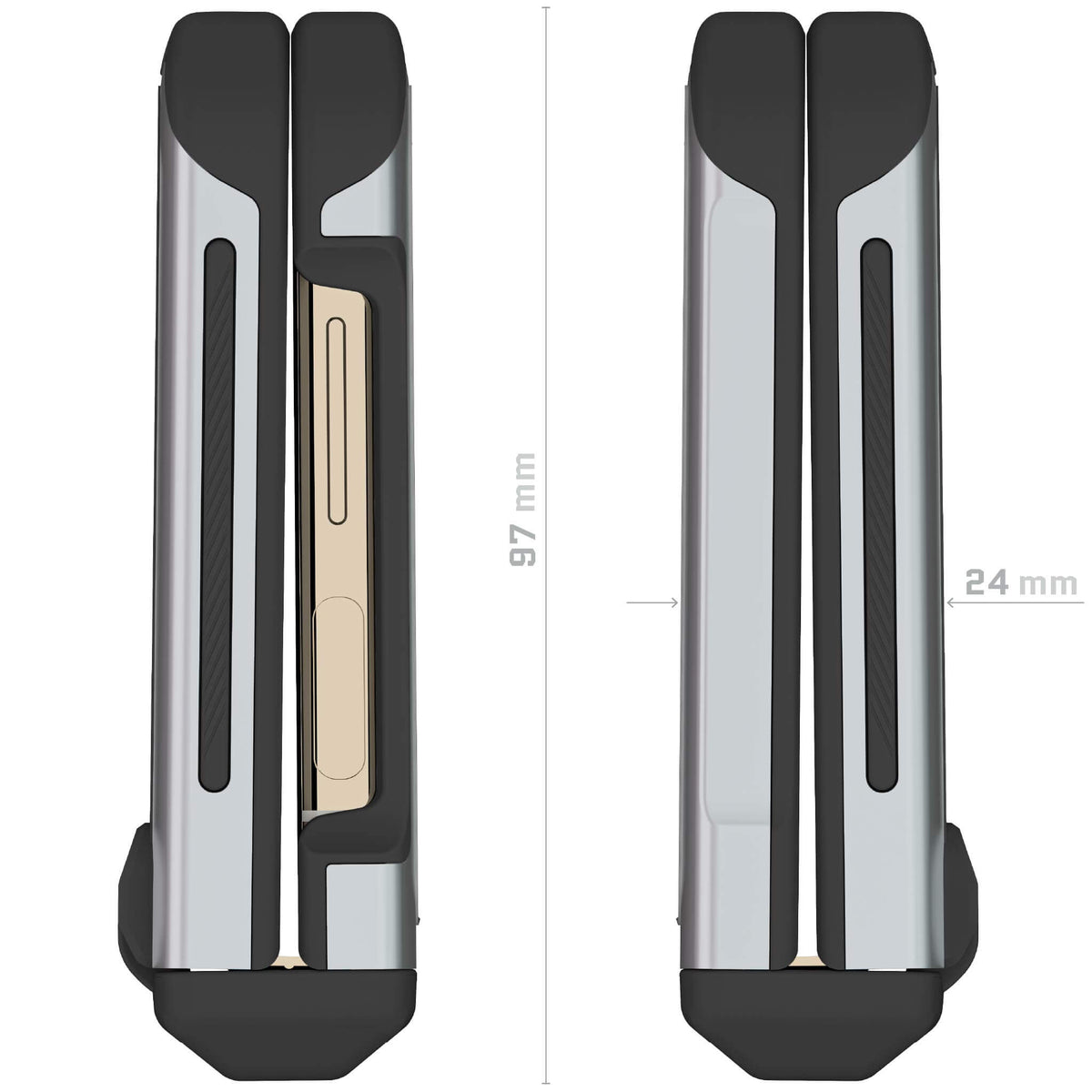 Flip 5 Case Silver