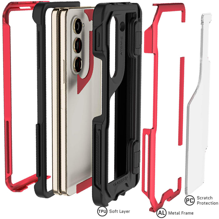 Fold 5 Case Red