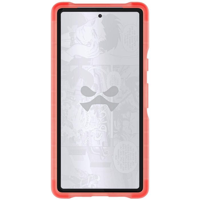 Google Pixel 7a Clear Case Pink