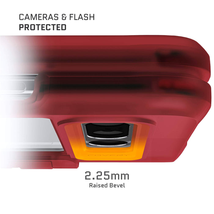 Google Pixel Fold Case Red Hinge Cover