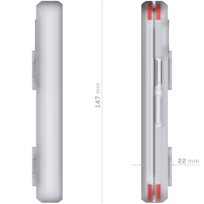 Clear Pixel Fold Phone Cases