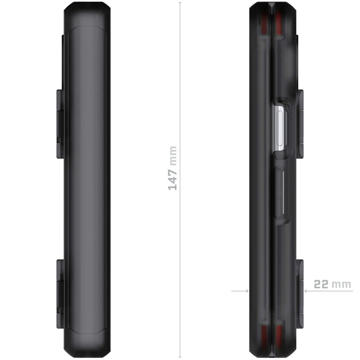 Smoke Pixel Fold Case