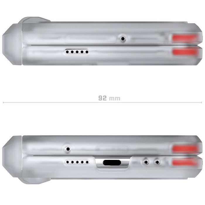 Clear Pixel Fold Case