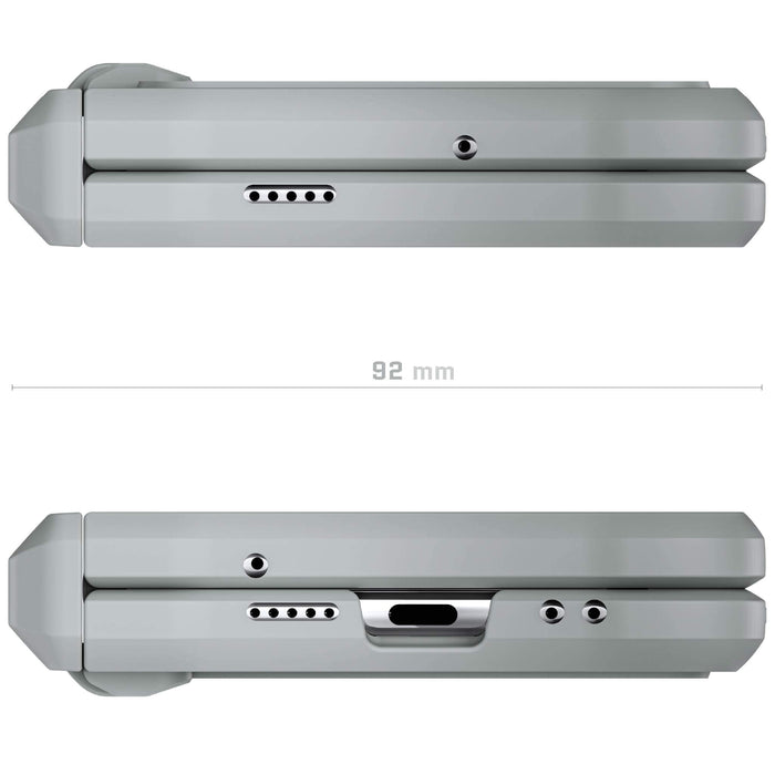 Gray Pixel Fold Case