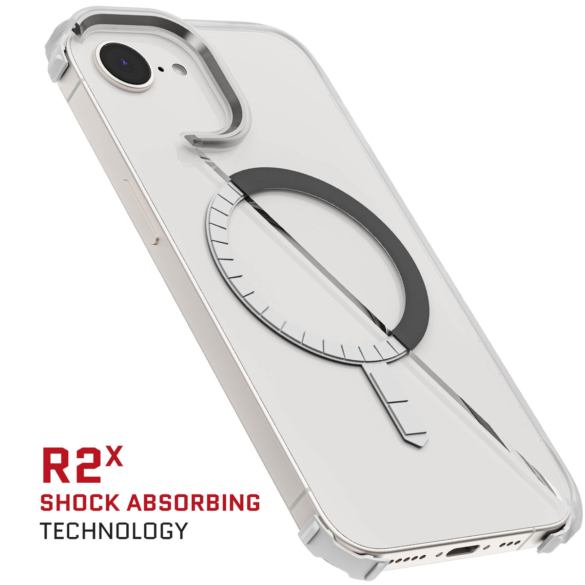 iPhone 17e Case Clear Matte MagSafe
