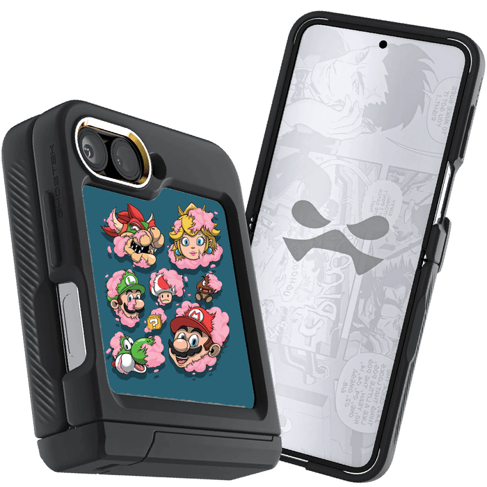 Samsung Galaxy Z Flip 6 DECONSTRUCTED SUPER M CHUNKS by Dhani Barragán Artist Artwork Protective Phone Case Limited Edition Collab Cover
