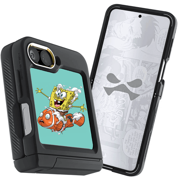 Samsung Galaxy Z Flip 6 NOT SO FUNNY by Dhani Barragán Artist Artwork Protective Phone Case Limited Edition Collab Cover