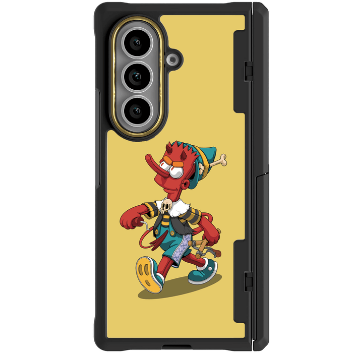 Galaxy Z Fold 7 BAROCCHIO DEVIL by Dhani Barragán Artist Artwork Protective Phone Case Limited Edition Collab Cover