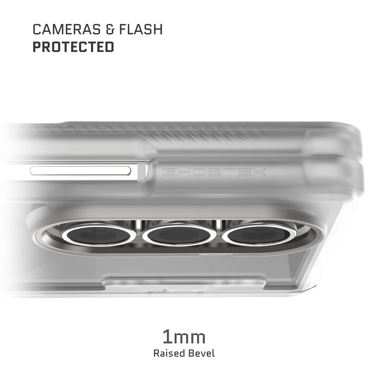 Galaxy ZFold7 Clear Protective Phone Case MagSafe Kickstand Magnetic