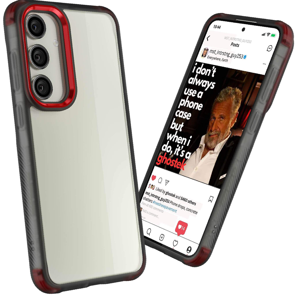 Samsung Galaxy S24 Plus Case Smoke