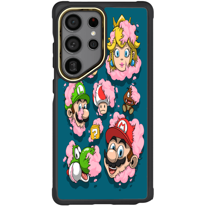 Galaxy S25 Ultra DECONSTRUCTED SUPER M CHUNKS by Dhani Barragán Artist Artwork Protective Phone Case Limited Edition Collab Cover