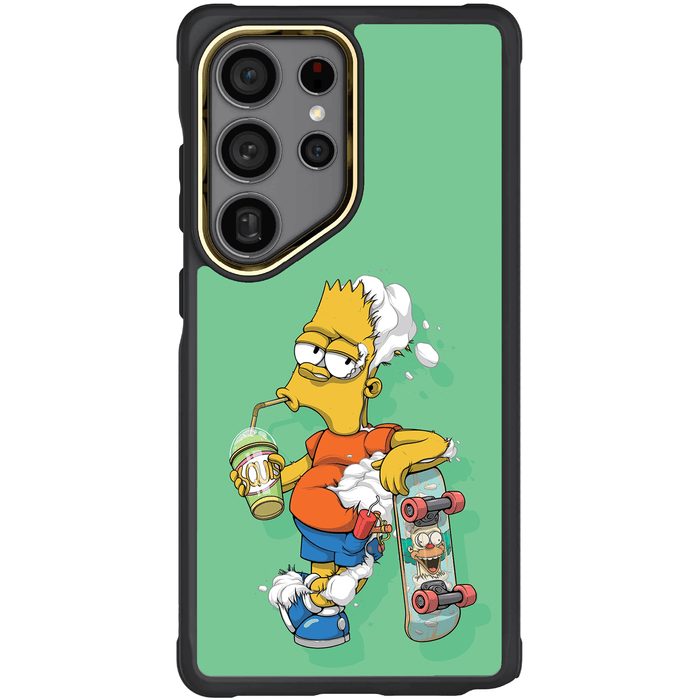 Galaxy S25 Ultra DECONSTRUCTED BART by Dhani Barragán Artist Artwork Protective Phone Case Limited Edition Collab Cover
