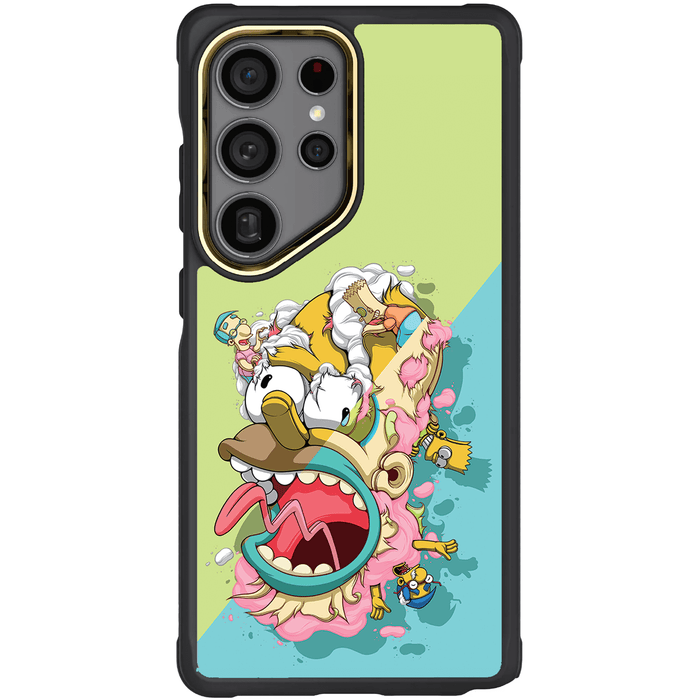 Galaxy S25 Ultra DECONSTRUCTED YINYÁNG by Dhani Barragán Artist Artwork Protective Phone Case Limited Edition Collab Cover