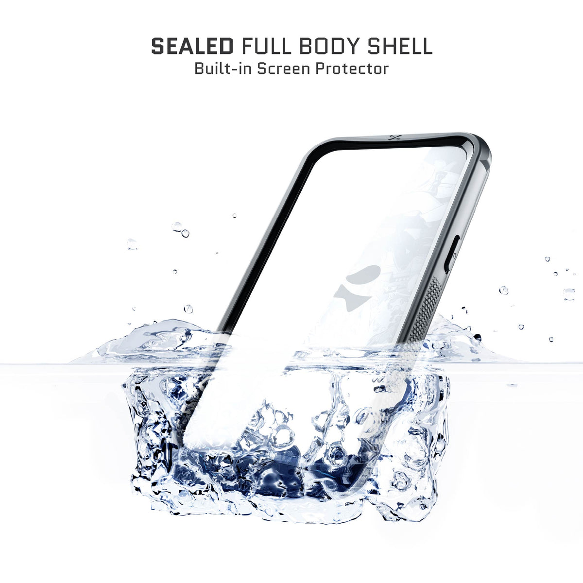 Waterproof Apple iPhone 16 Plus Protective MagSafe Phone Case with Holster Belt Clip Screen Camera Lens Protector Underwater