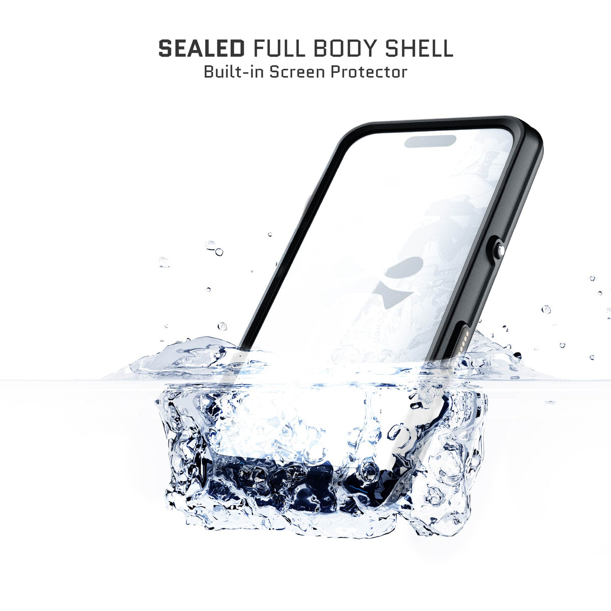 iPhone 17 Pro Max Waterproof Case with Screen Protector Underwater