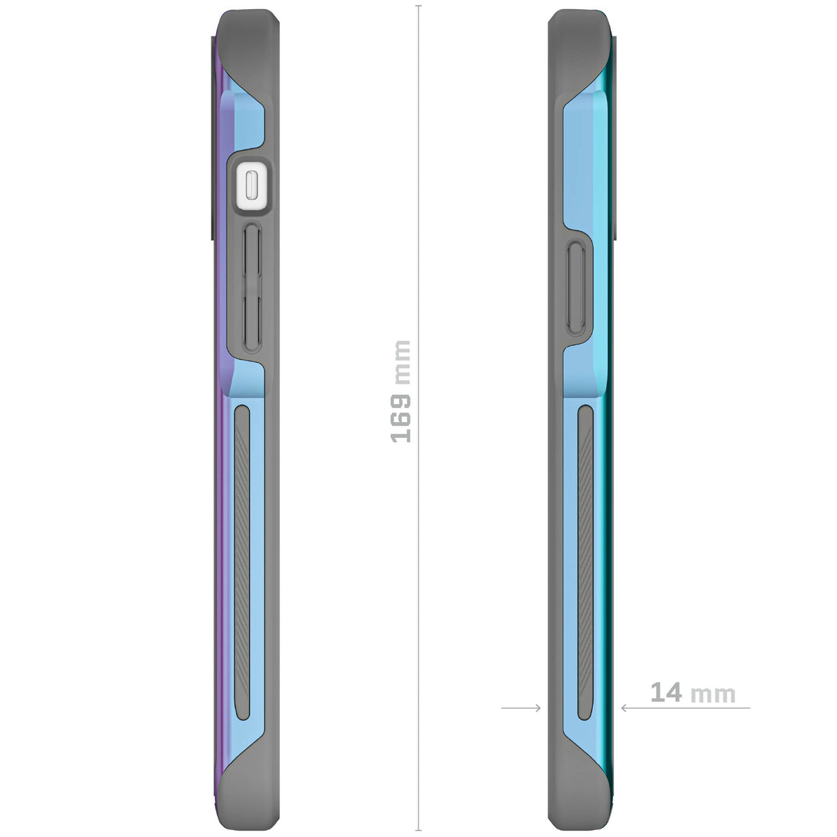 iPhone 14 Plus Metallic Phone Case MagSafe