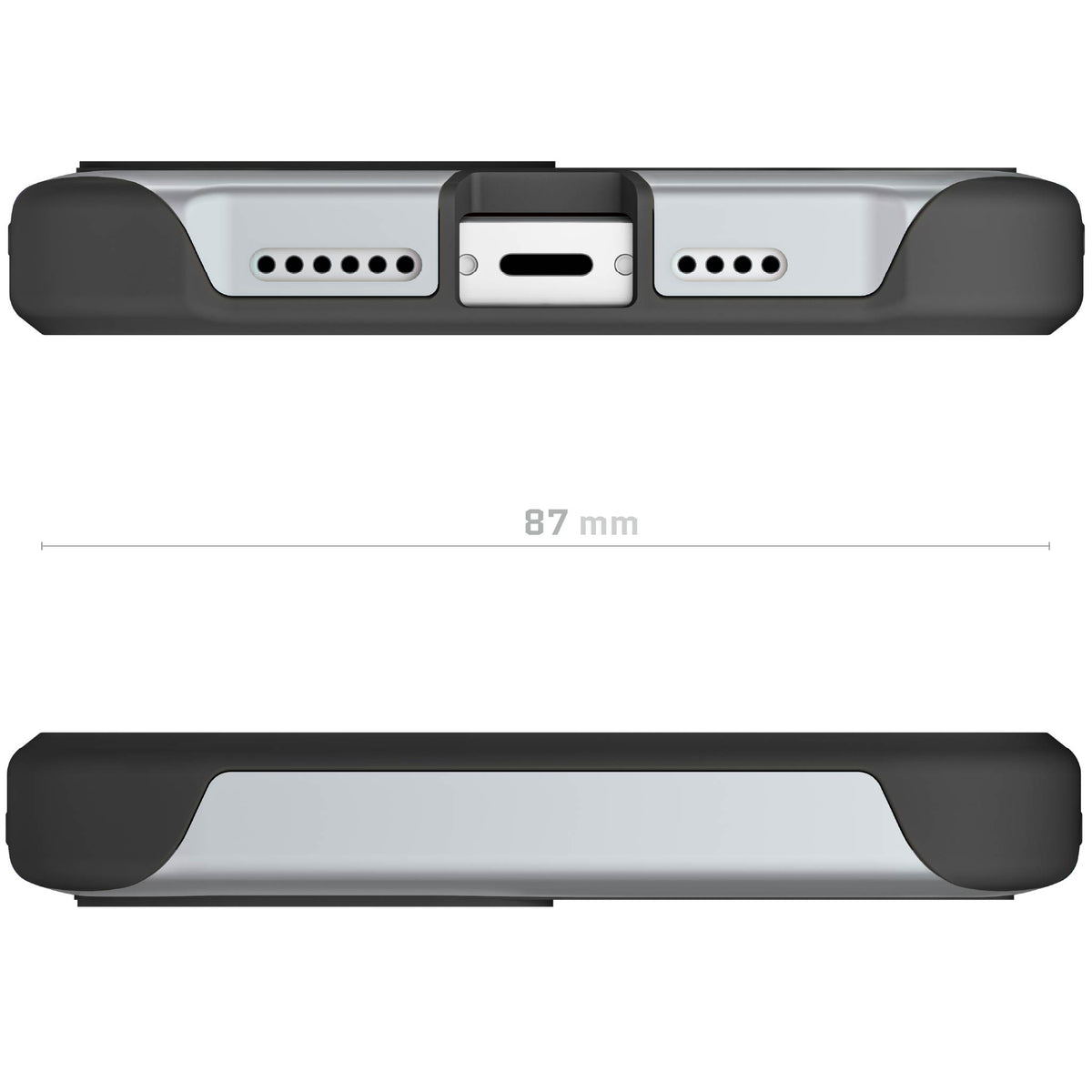 Apple iPhone 14+ Case Silver MagSafe