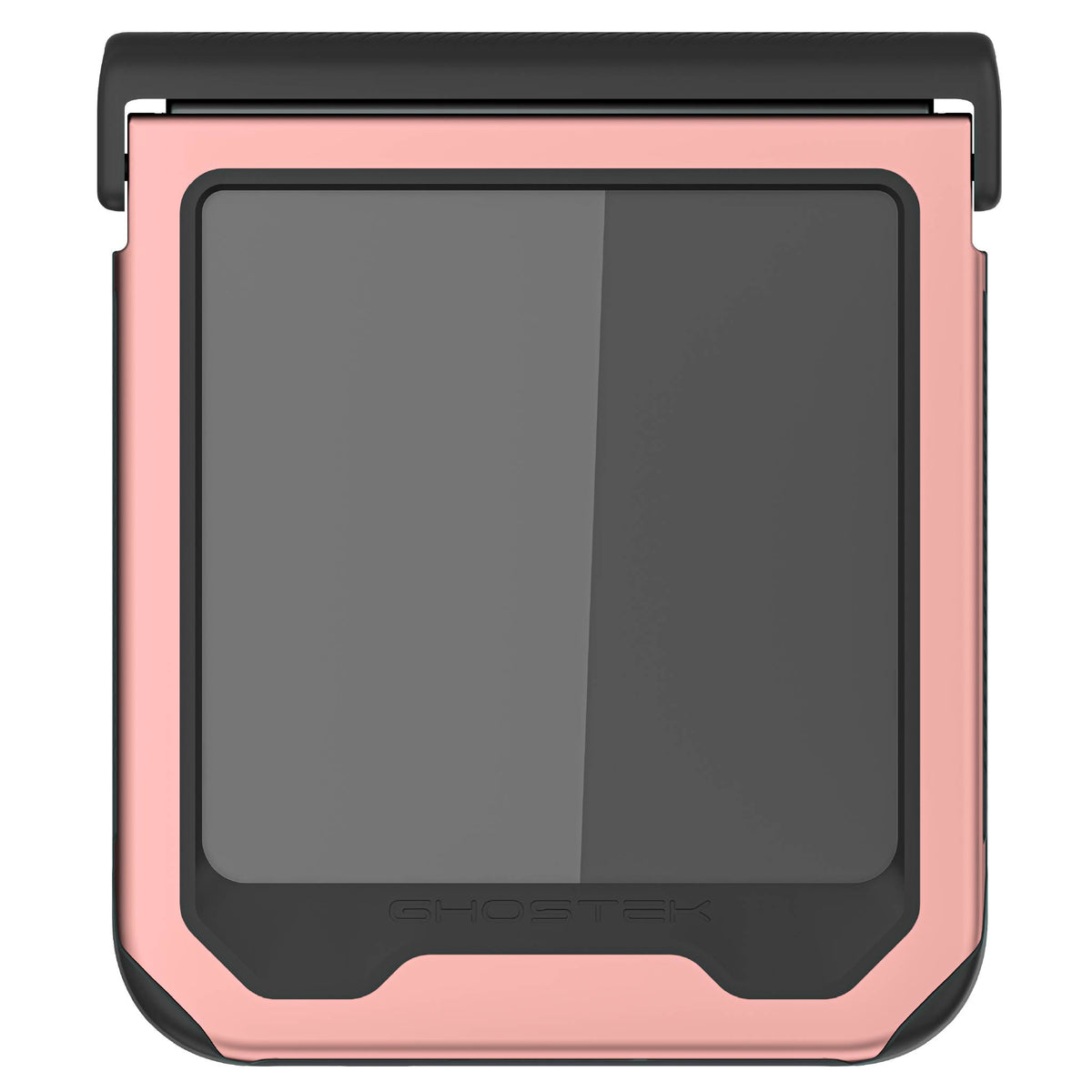 Galaxy Flip 4 Case Pink Metal