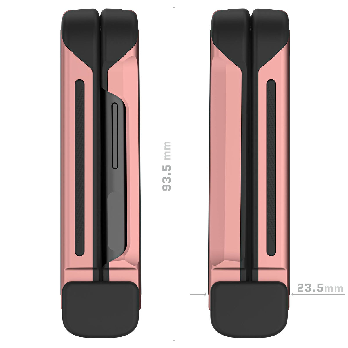 ZFlip 4 Case Pink Metal