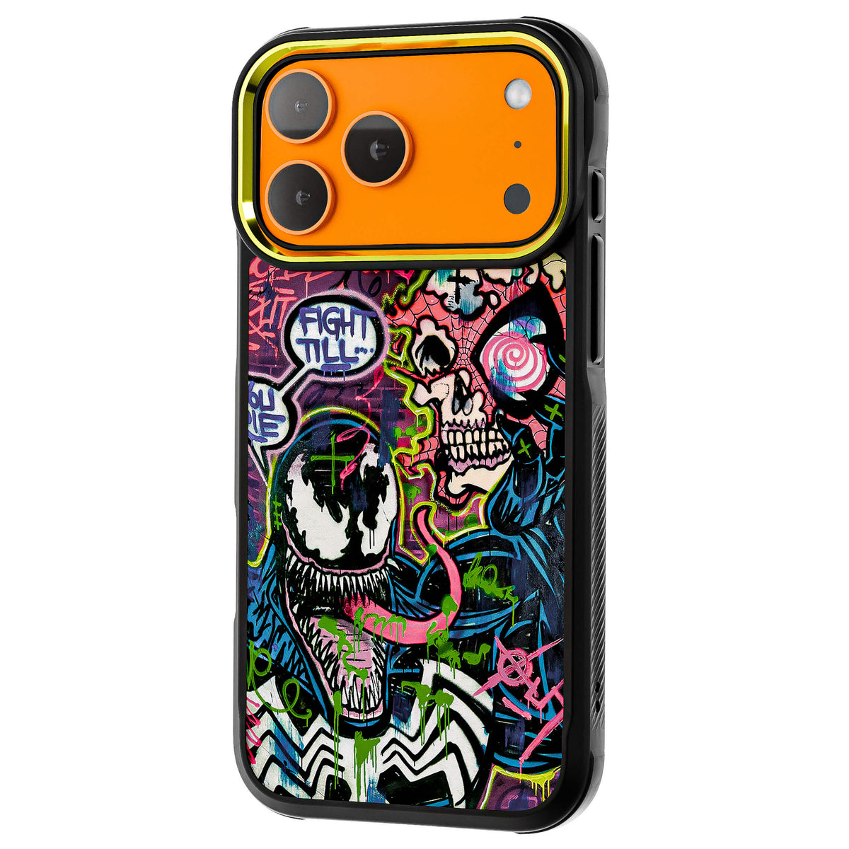 iPhone 18 Pro Max Case Venom
Fight Till You Die Collab Artwork Phone Cover MagSafe Doped Out M Artist