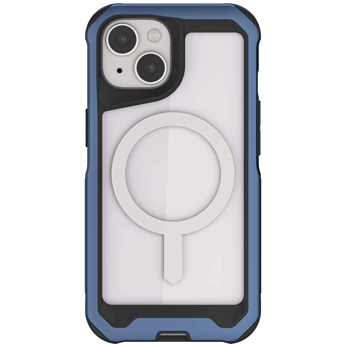Apple iPhone 15 Clear Case Blue