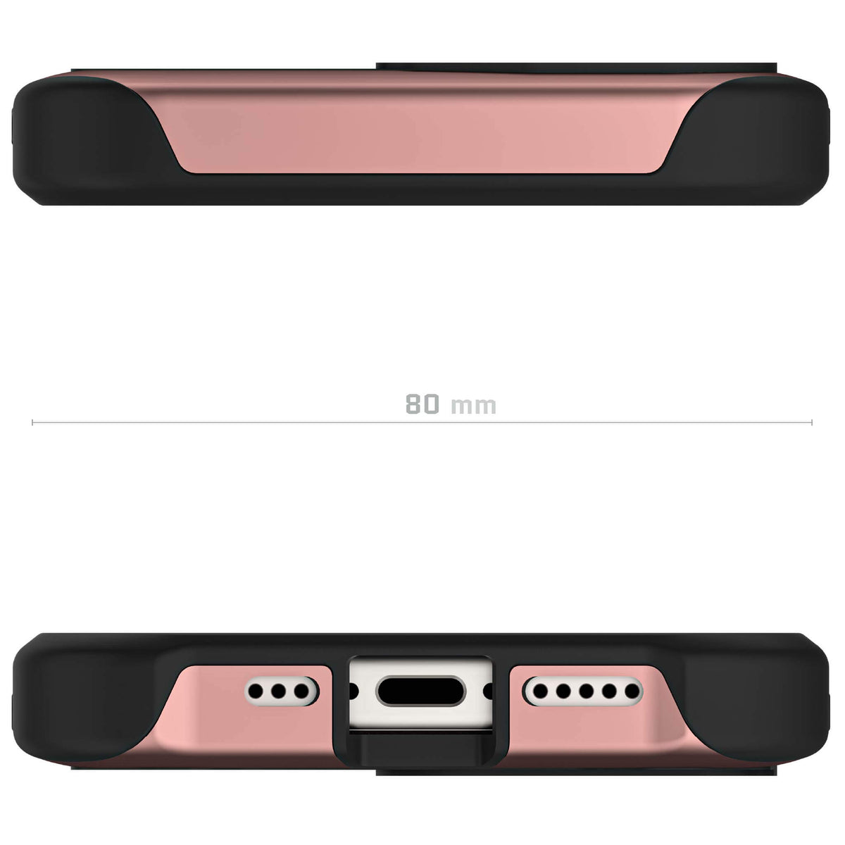 Apple iPhone 15 Plus Clear Case Pink