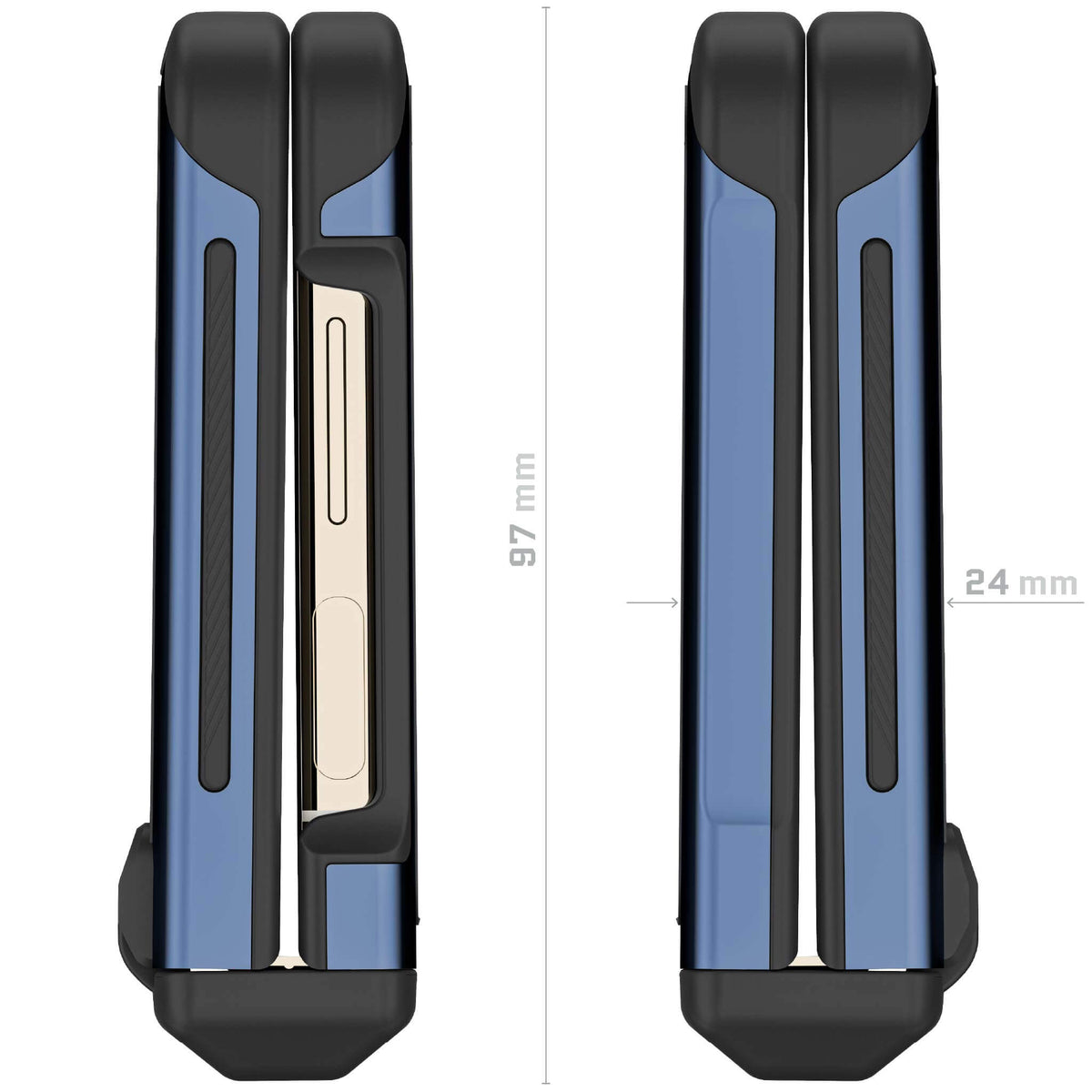 Samsung Galaxy Flip 5 Case Blue Aramid
