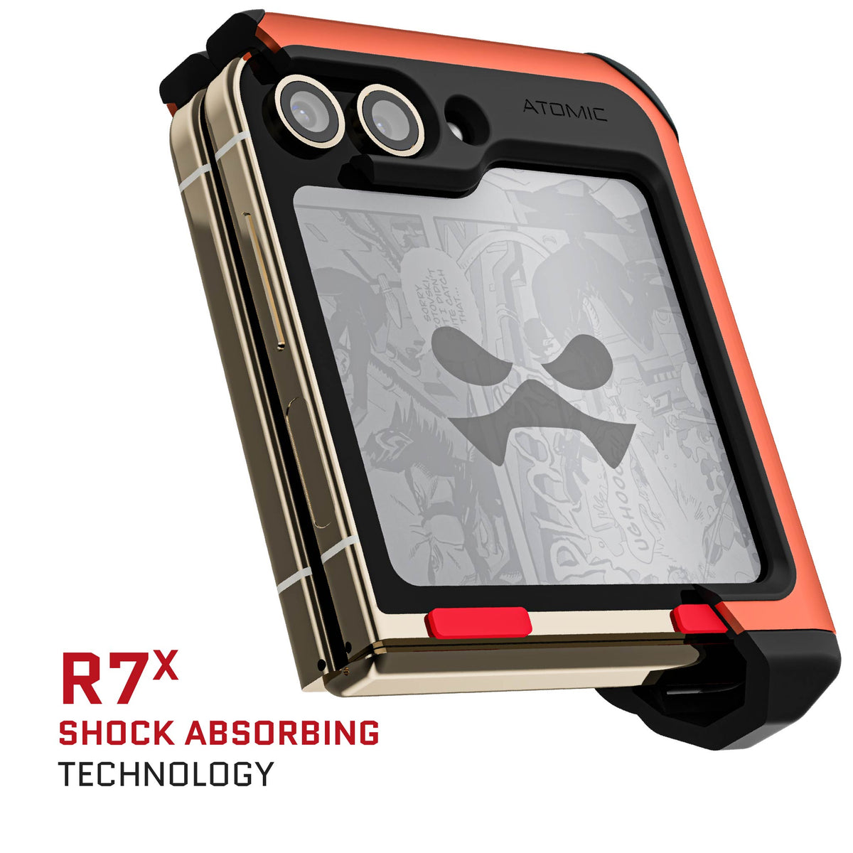 Samsung Galaxy Flip 5 Case Orange