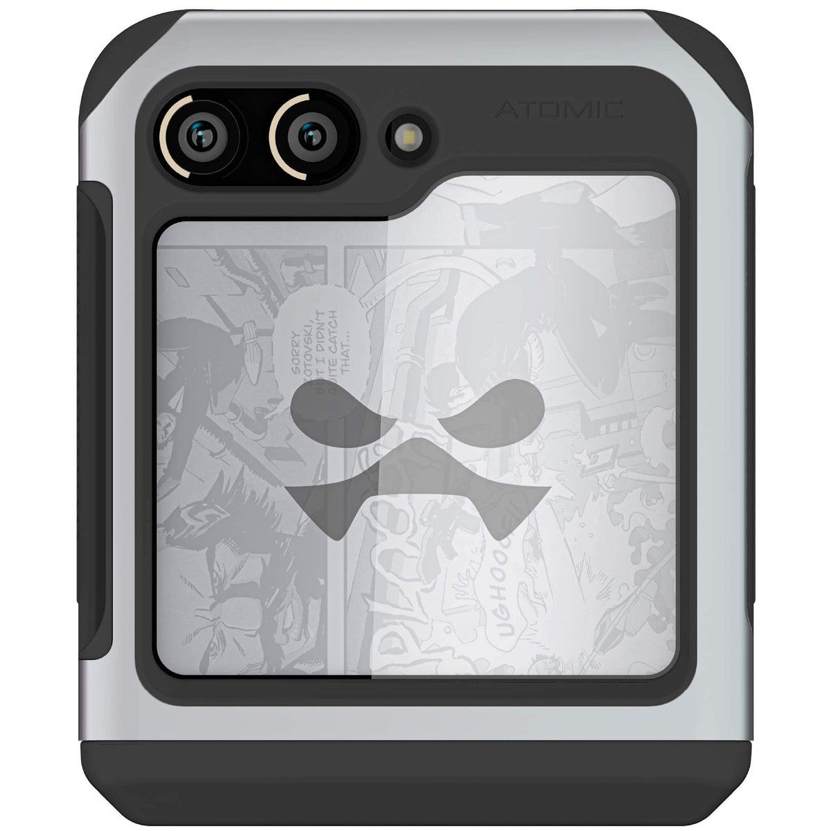 Samsung Flip 5 Case Silver