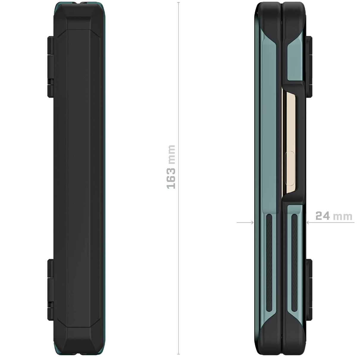 Green Samsung Galaxy Fold 5 Case
