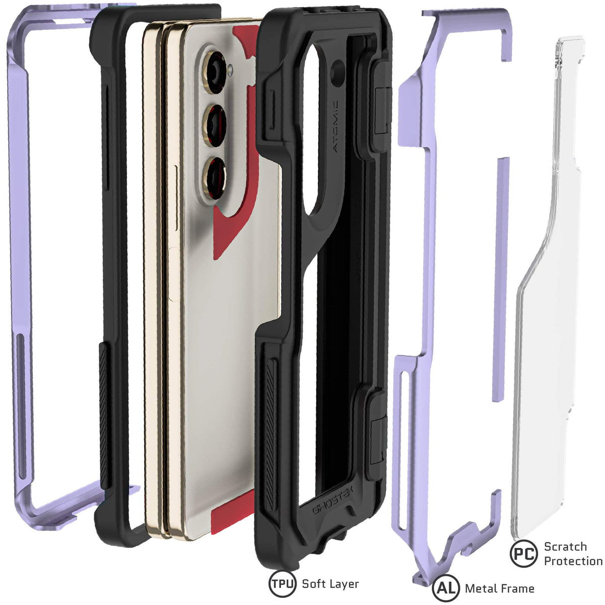ZFold5 Case Purple