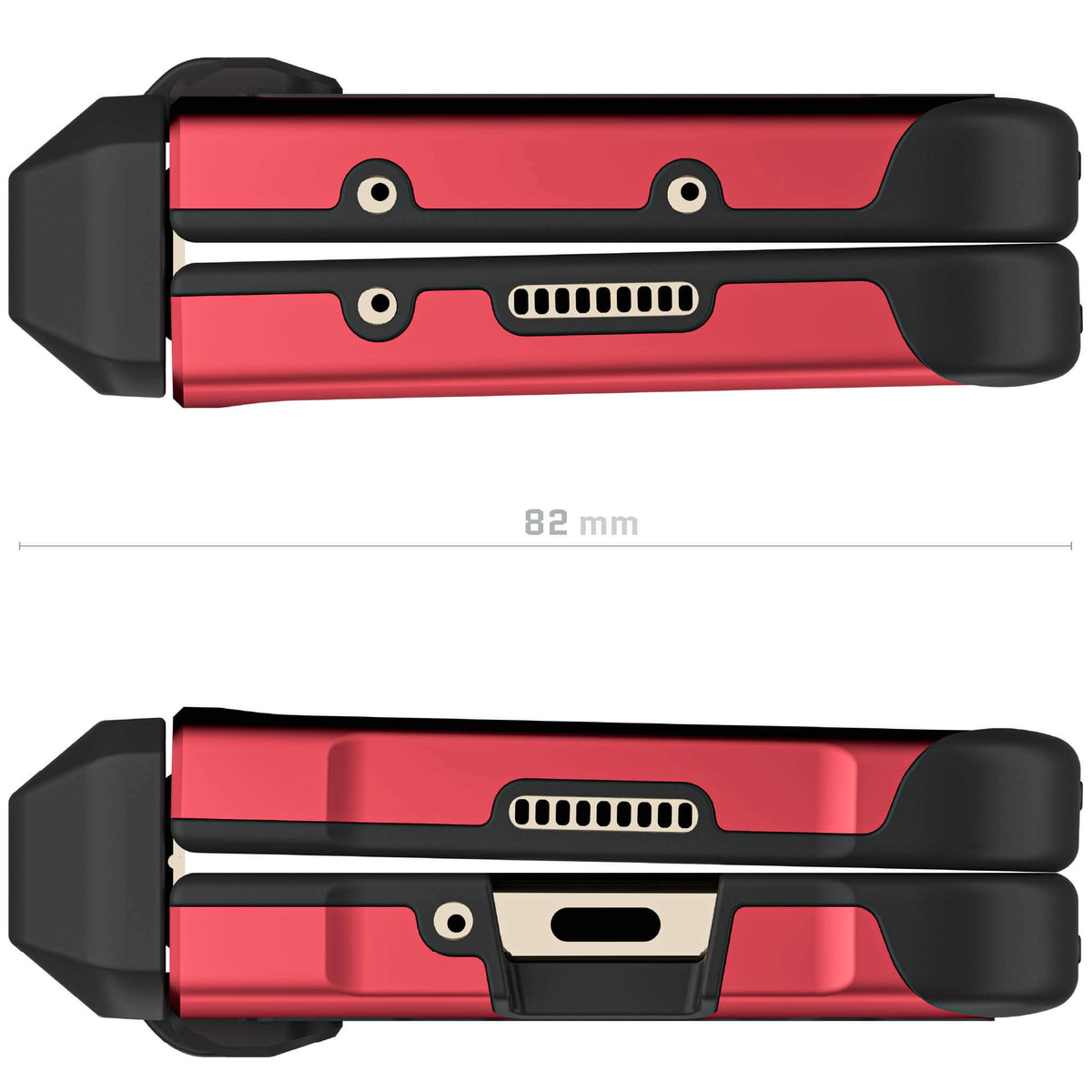 Red Galaxy Fold 5 Case