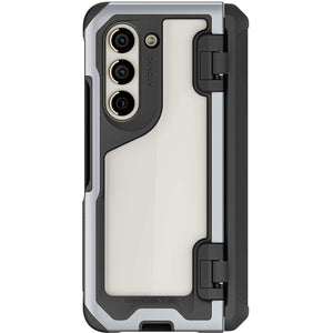 
                                Galaxy Z Fold 5 Protective Clear Aluminum Cases — ATOMIC slim