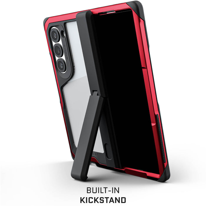 Samsung Galaxy Z Fold 6 Kickstand Case Red