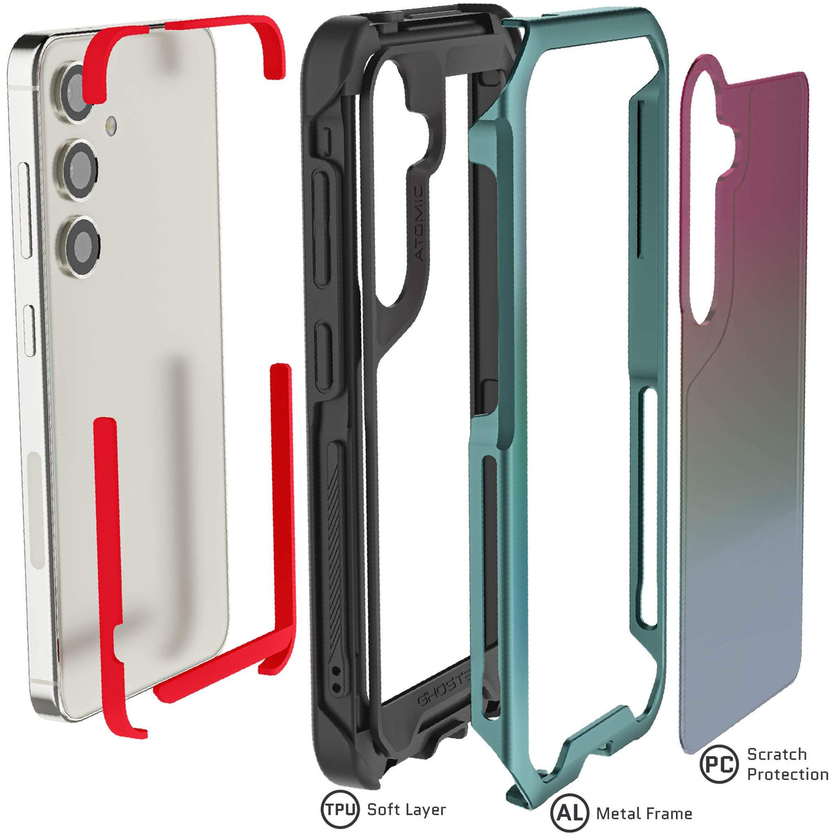 Samsung Galaxy S24+ Green Case