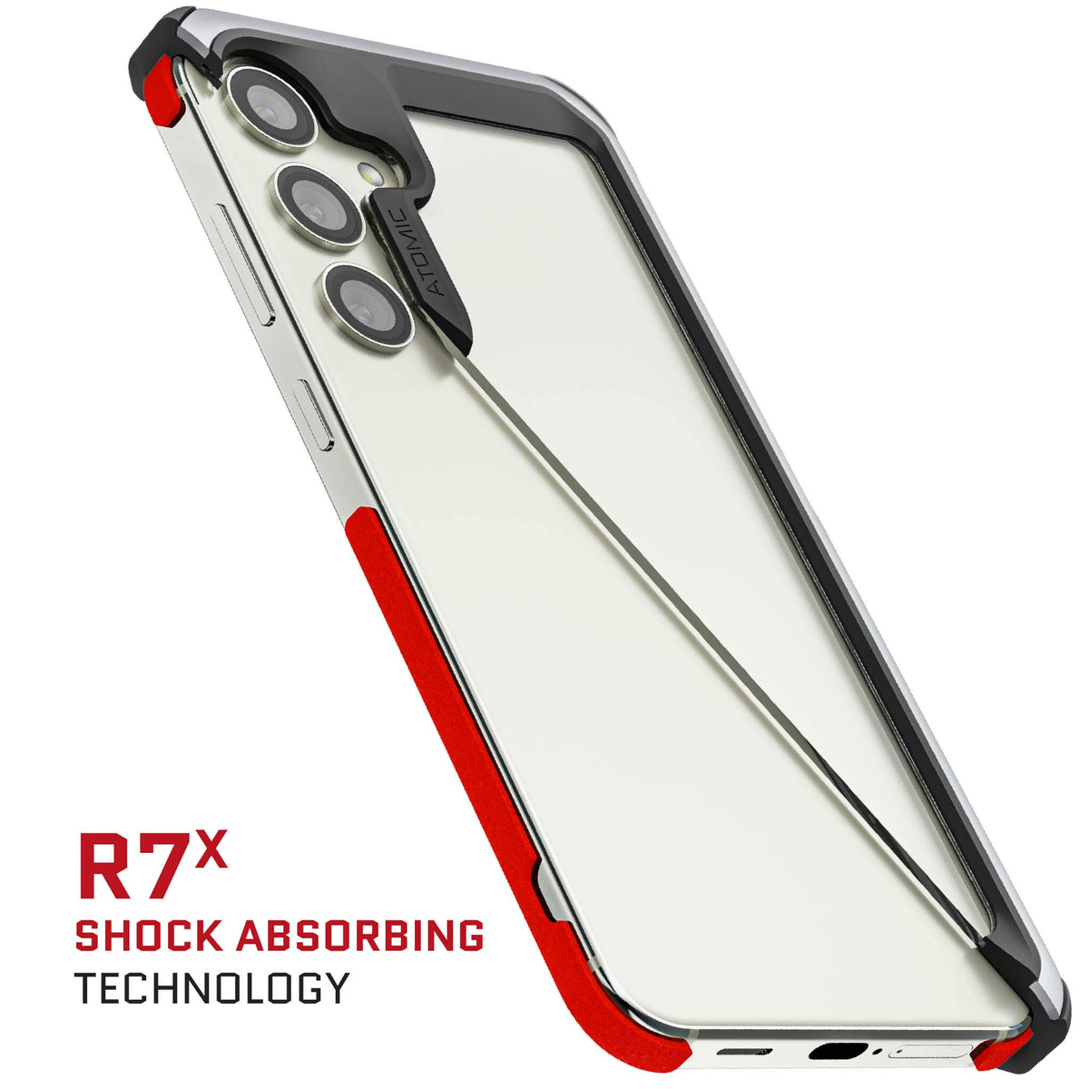 Silver Samsung Galaxy S24 Plus Case