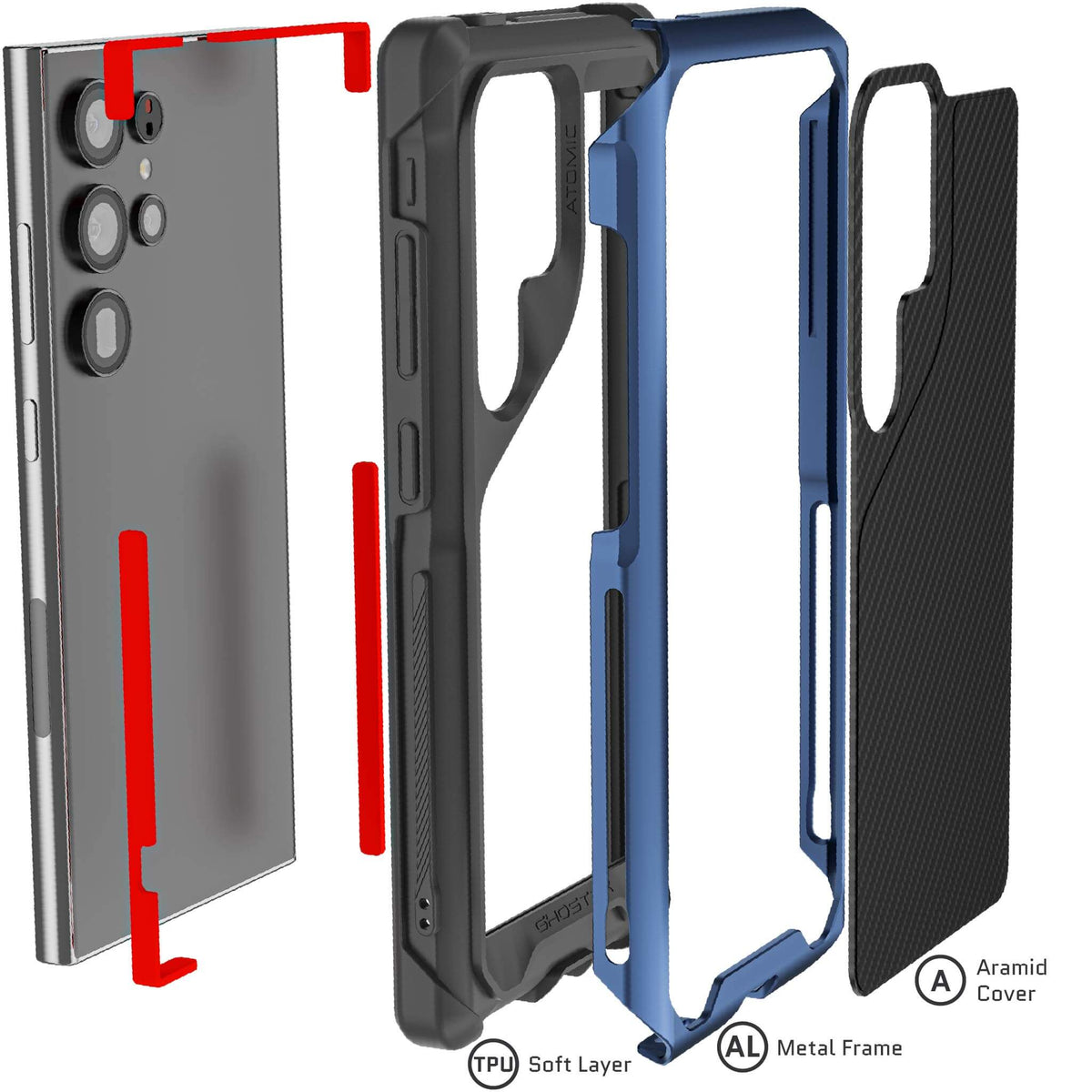 Carbon Fiber Galaxy S24 Ultra Case