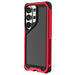 Galaxy S26 Ultra Case Clear Metal MagSafe Red Aramid Carbon Fiber