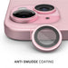 iPhone 15 Camera Lens Protector Tempered Glass Pink