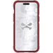 iPhone 15 Pro Red Phone Case Clear MagSafe