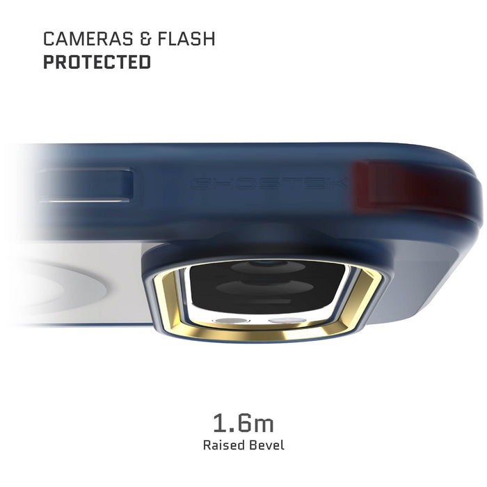 Pixel 10 Case Blue MagSafe Magnetic Clear