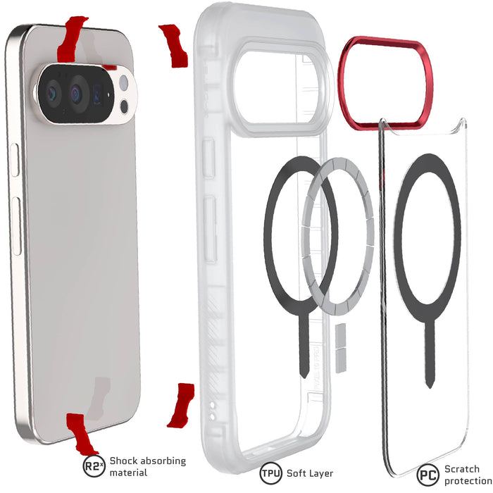 Pixel 10 Case Clear MagSafe