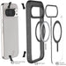 Google Pixel 10 Case MagSafe Smoke Matte MagSafe Magnetic