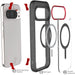 Pixel 10 Pro Case MagSafe Smoke Clear Phone Cover