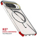 Pixel 10 Pro Case Gray MagSafe Magnetic