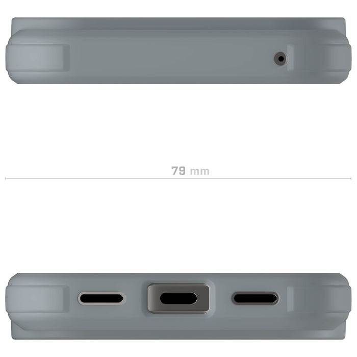 Pixel 10 Pro Phone Case Gray MagSafe Magnetic Clear