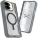 Google Pixel 10 Pro Fold Case Gray Clear MagSafe Magnetic Kickstand Cover